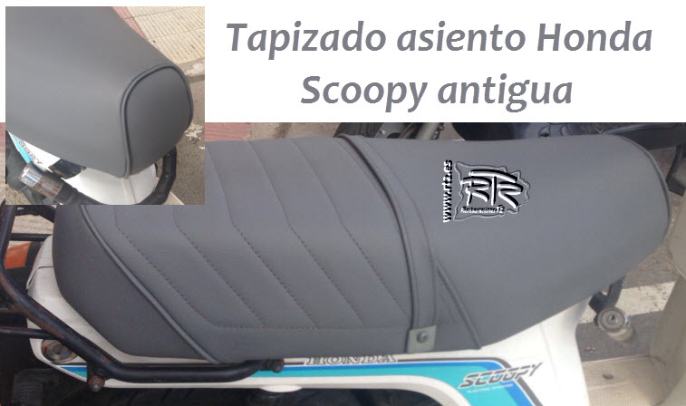 Tapizar asiento Scoopy