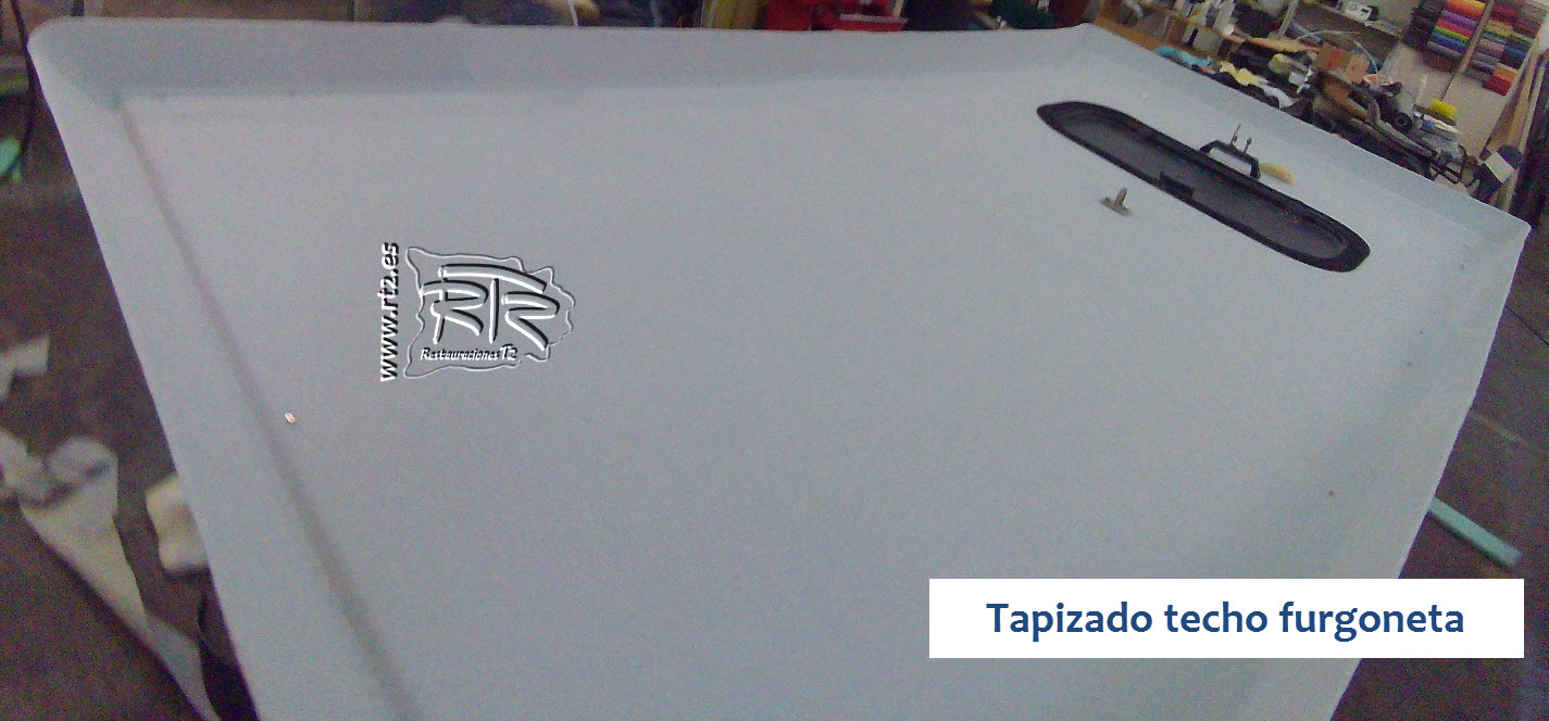 Tapizado de techo furgoneta